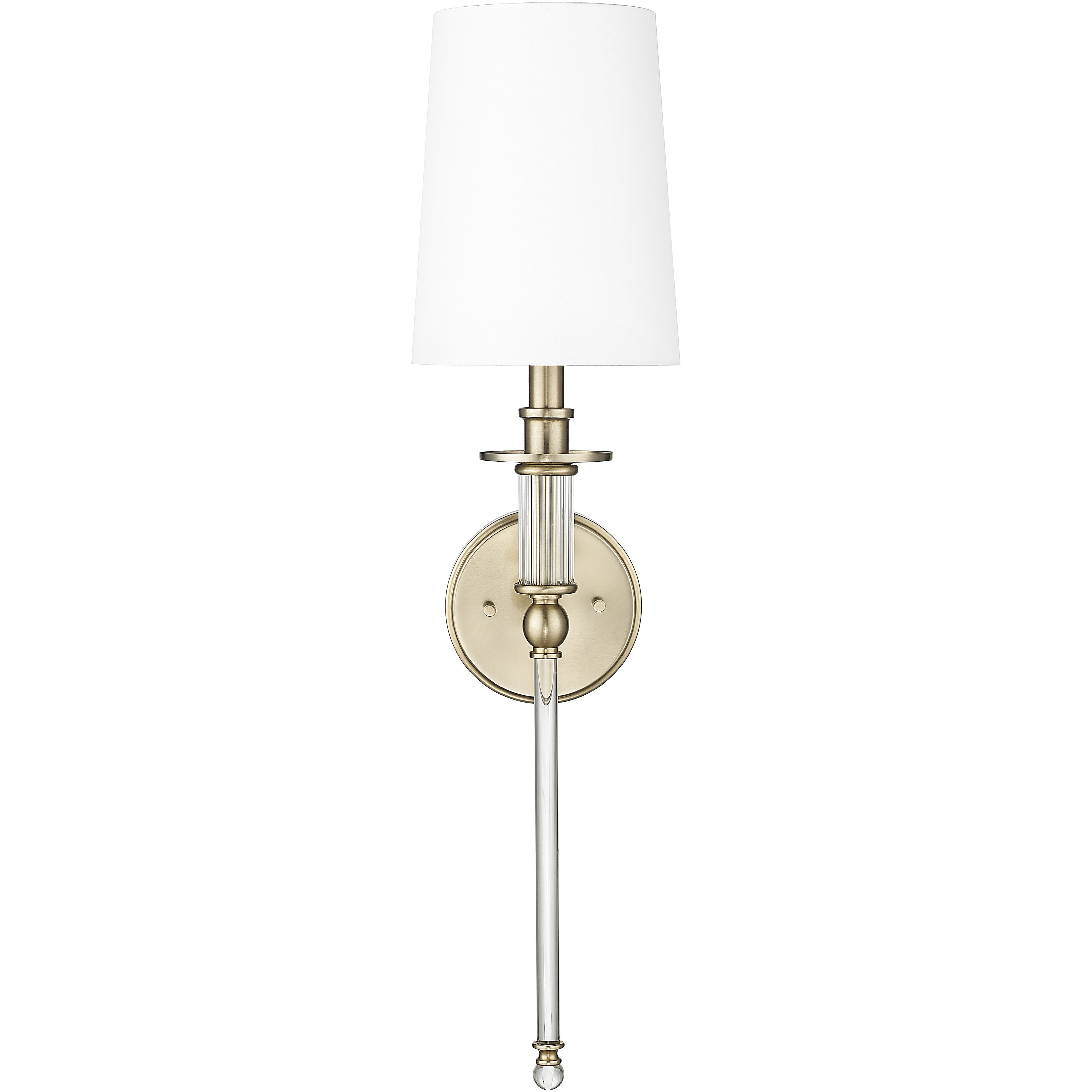 None Wall Sconce Wall Light in Modern Gold